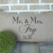 Personalized Mr. & Mrs. Name - Est. Date Pillow