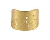 Gold Plated Leo Constellation Ring