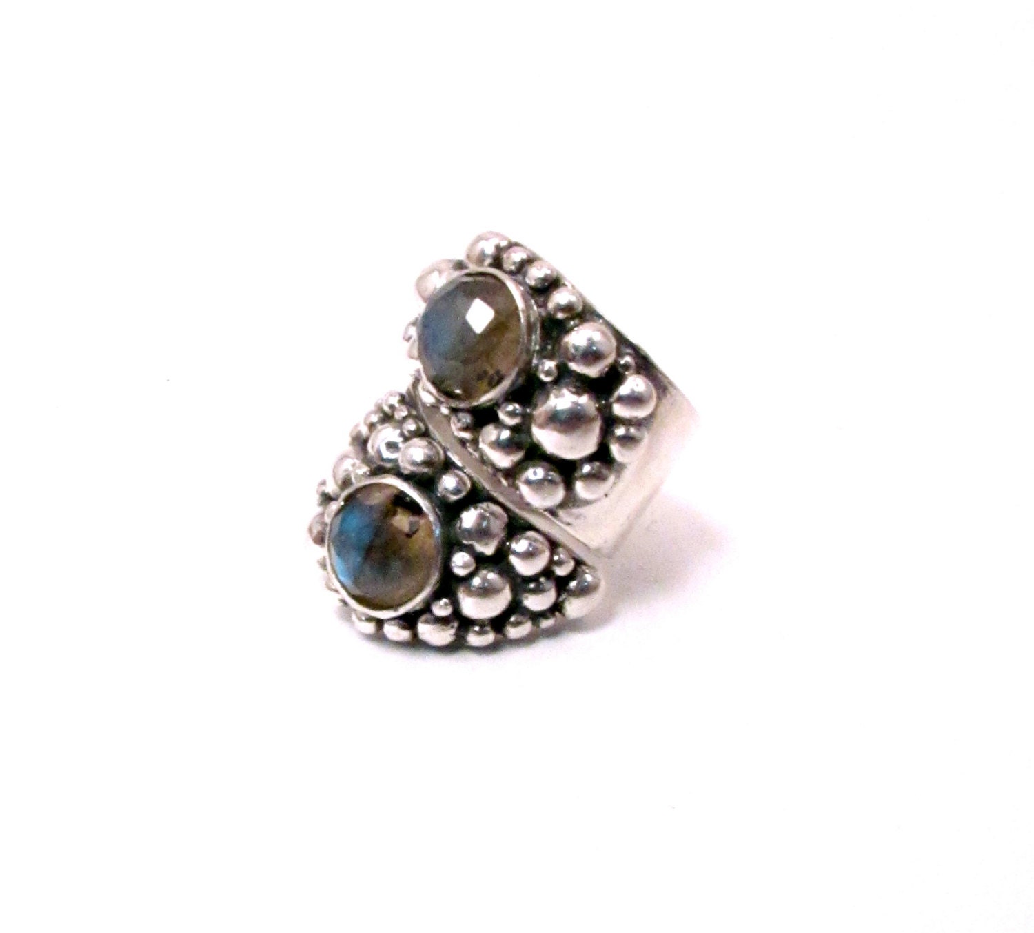 Labradorite Wrap Ring