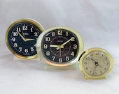 Instant Collection - Three Windup Alarm Clocks - Westclox & St. Regis