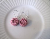 bias tape dangle earrings: choose your color