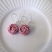 bias tape dangle earrings: choose your color