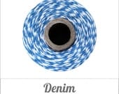 Denim - Blue and White Baker's Twine by The Twinery - 240 yards