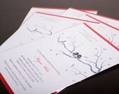 Lovebirds Bridal Shower Invitation - Set of 20
