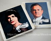 Downton Abbey coasters set of 4
