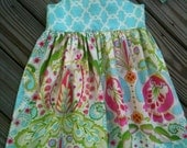 Spring time delight  knot dress