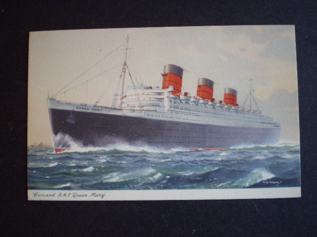 Cunard Ocean Liner  QUEEN MARY