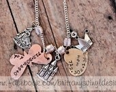 FIND ME FAST phone number necklace