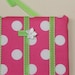 Ella - 8 x 10 Bow Board Baby Girl Hair Clip Barrette Bow Holder Organizer Frame
