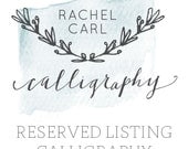 RESERVED Listing for Laura (lwohlers) for Tented Kraft Cards at June Wedding