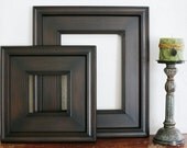 5x7 or 6x6 Picture Frame / Black Walnut on Plein Air