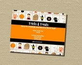 Spooky Halloween Invitations - Set of 20