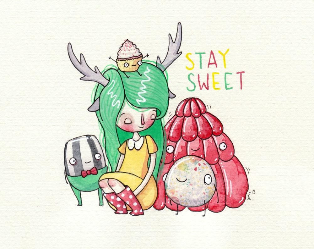 Stay Sweet - card