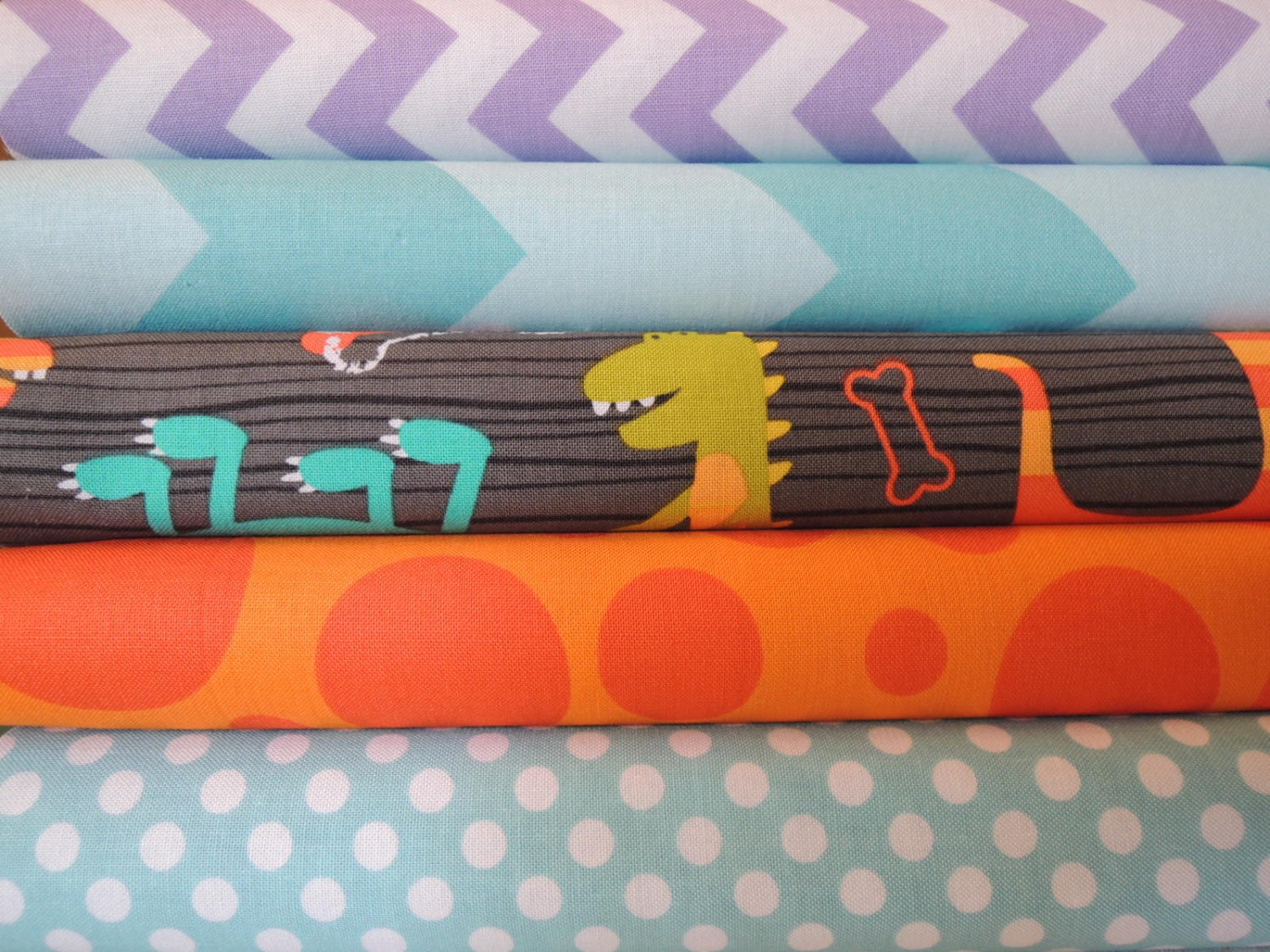 Dino Dudes Quilt Kit, Personalized, Fun Fast and Easy to Make,  No Charge for U.S. Shipping