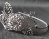 Vintage Inspired Bridal Side Tiara
