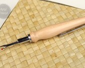 Handturned Hardwood Seam Ripper in Dogwood