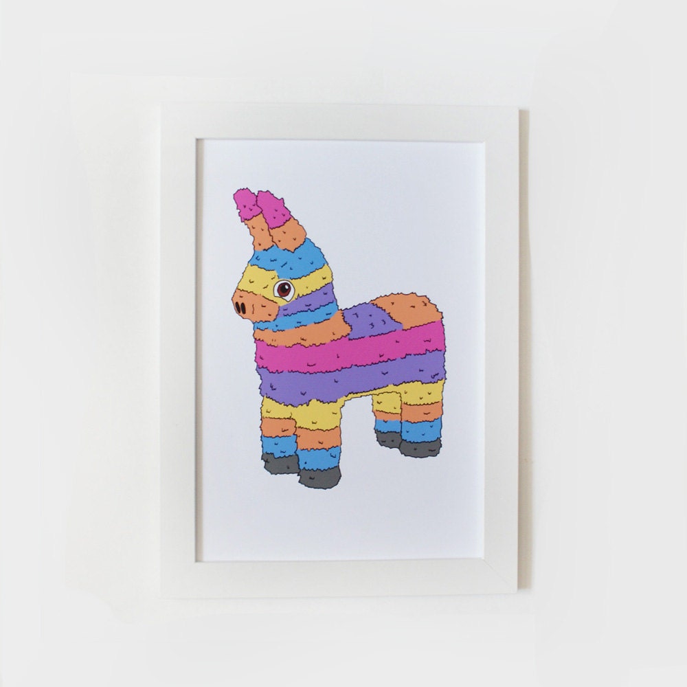 Mexican Piñata Print
