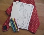 Mr Business Man - Coloring Book Greeting Cards from Scarlet Tentacle - mature