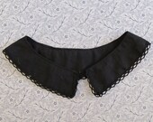 Dress Collar with lace trim