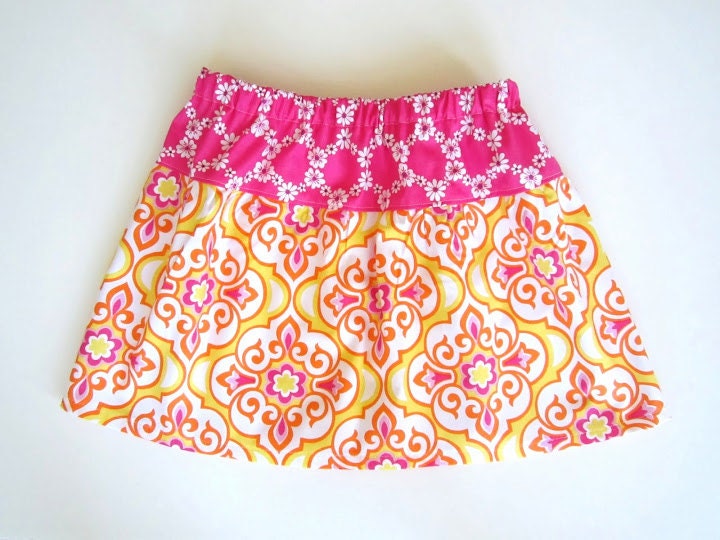 Cabana Collection, Girls Skirt in Sorbet
