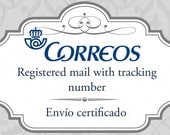 Upgrade your Shipping with Registered Shipping with tracking number