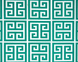 Coming Soon - Shower Curtain - Teal Greek Key Shower Curtain - Teal Green Shower Curtain - Greek Key Curtain
