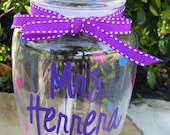 Personalized Acrylic Jar - Small