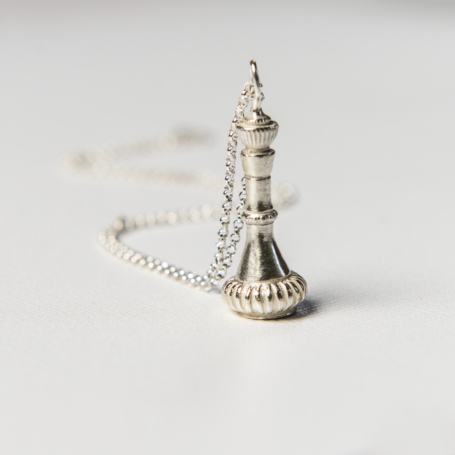 I Dream of Jeannie Bottle from the American Sitcom, sterling silver charm necklace