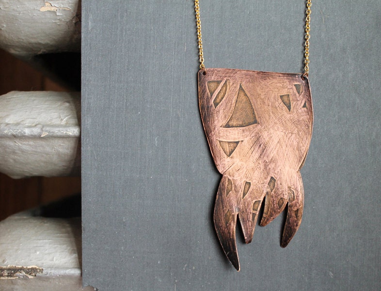 alien squid necklace