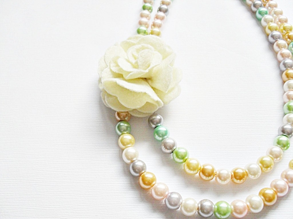 Sunday Funday - Floral Statement Necklace