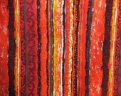 Psychedelic Paint Stripe Drapes