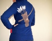 Archery Hoodie Navy Blue Katniss Link Arrow Jacket Small