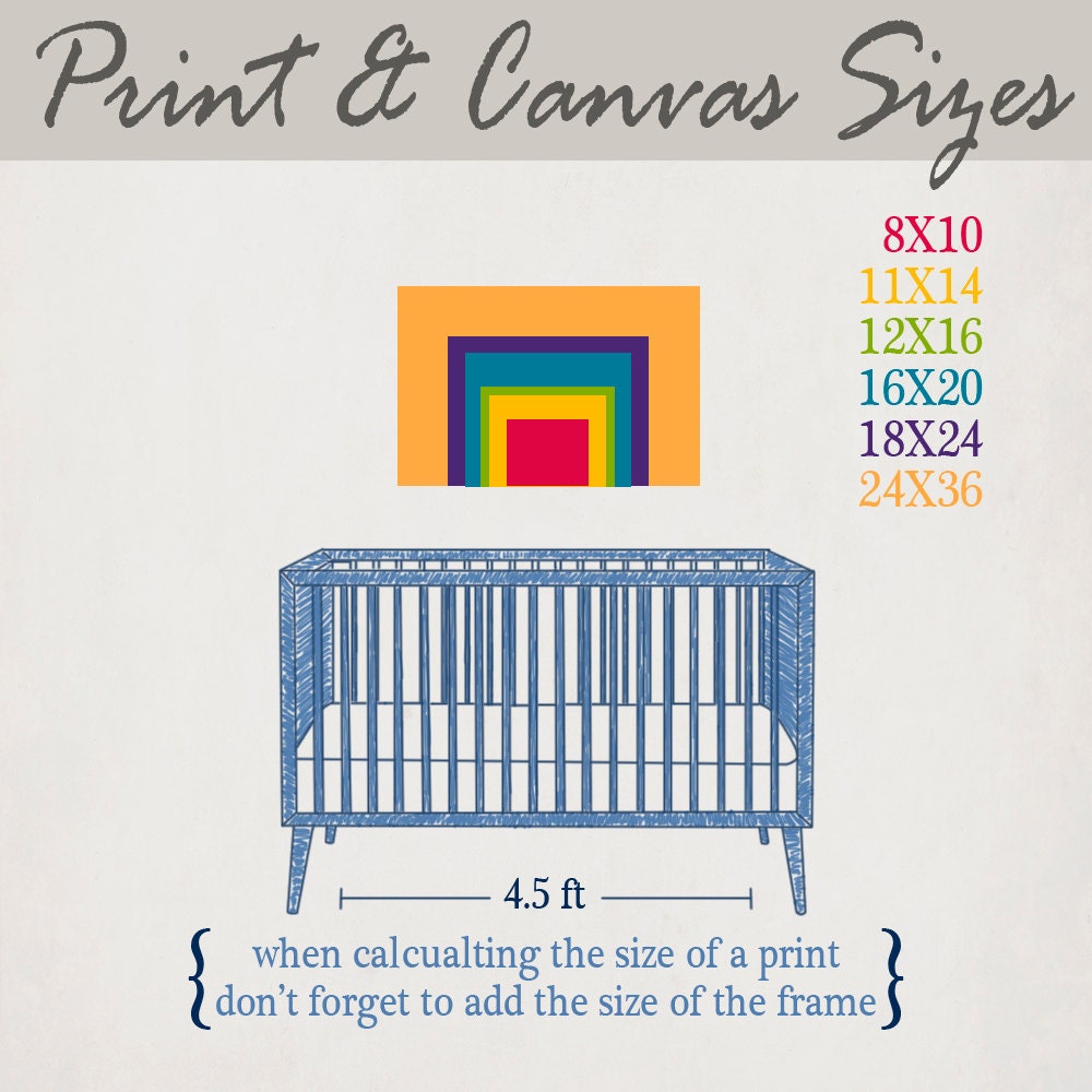 Nursery Art for boy of girl, Birds on a Wire, Alphabet letters, Wall Art Print in Custom Colors, size 11x14
