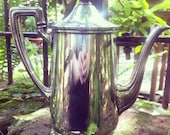 Vintage 1947 Silver Plate Teapot from Harvard Club Boston