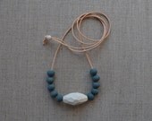Faceted Stone Necklace