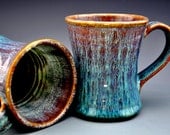 Mug Ceramic Coffee Cup Tall Waterfall
