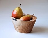 Curio Bowl Hand Carved Butternut Bowl Rustic Tableware