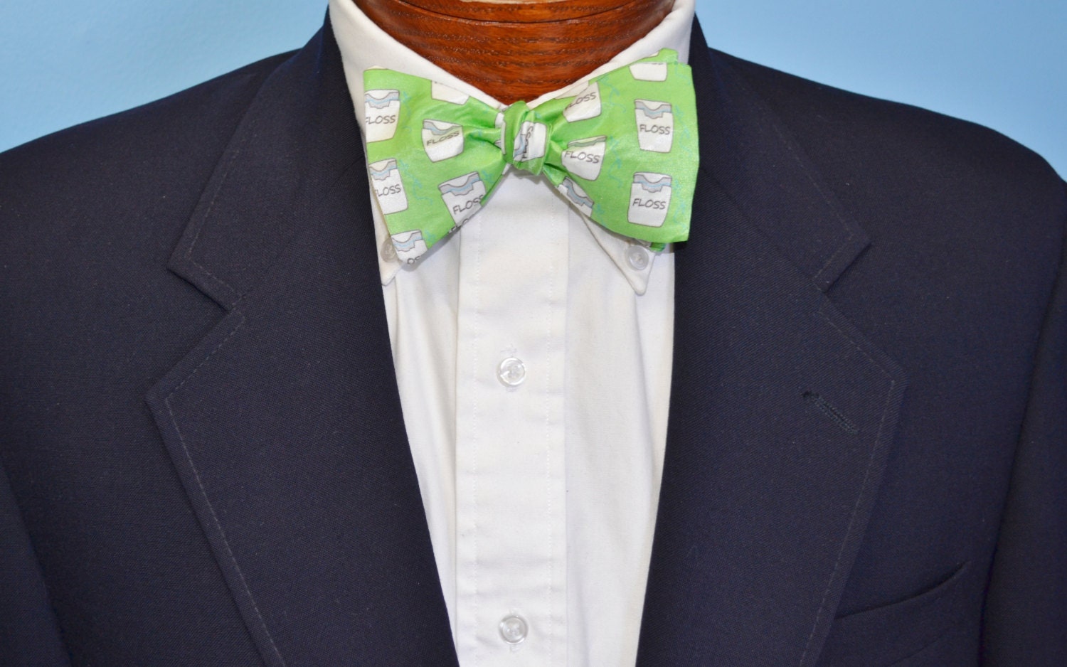 Dental Floss Silk Bow Tie
