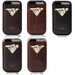 UNIVERSAL size 2 - case sleeve -HERDWICK-100% wool felt, leather fits your: Samsung Wave 3, Samsung Wave 2 Sony Xperia P, Experia Arc