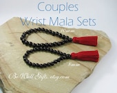 Couples Meditation Wrist Mala Sets