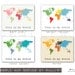 Kids wall art. World map print, childrens wall art. Kid playroom art. Retro Map art for children, nursery art 12x16 nursery print by WallFry