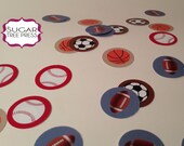 Confetti to match All Star Sports for Baby Boy by JoJo Inspired Customized Baby Shower or Party