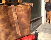 Honey tote bag hand sewn by Aixa Sobin on Etsy- electricity free