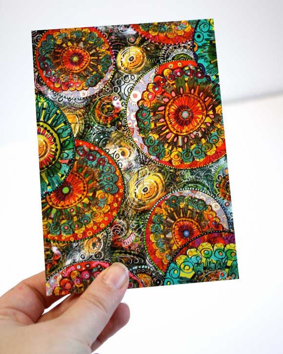 Postcard Soft Ornaments