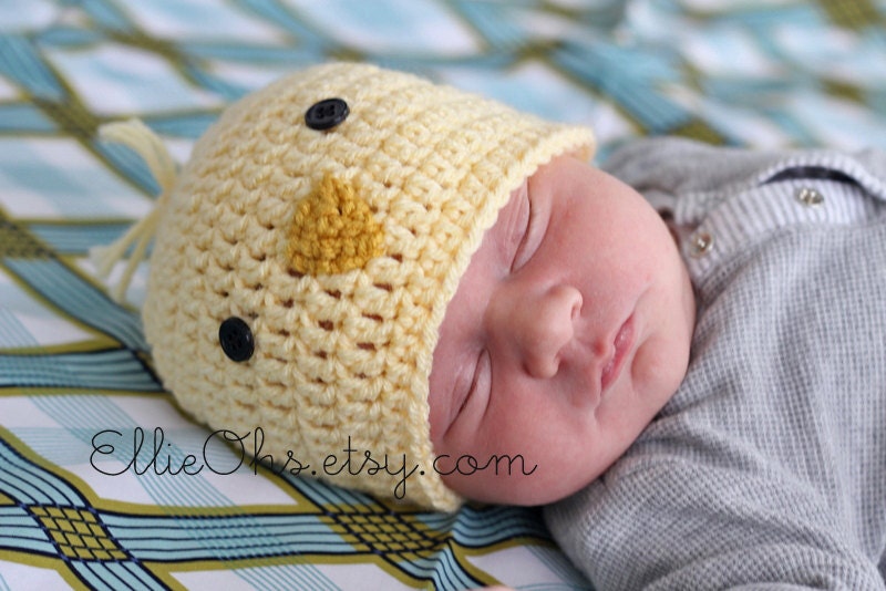 EllieOh's - Baby Birdie Hat