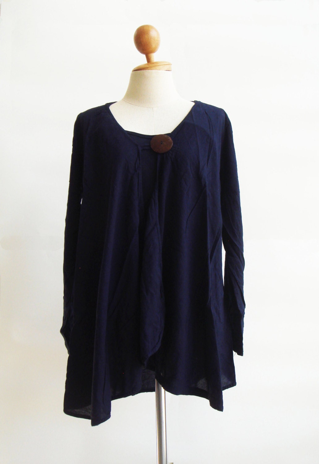 Deep Ocean Light Weight Dark Blue Cotton Jacket, dark blue jacket