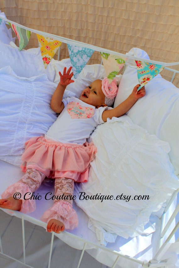 Little Sister, Big Sister, Je T'aime Or ANY Name Baby Girl Personalized Heart Onesie or T-Shirt.  Sweet I Love You French Paris Style Tee.