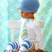 Baby Boy Any Number / Age Birthday Gift Tie Onesie. Embroidered on Any Size Onesie. First Birthday, Second Birthday Party Outfit.