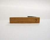 Wood Tie Clip, Custom