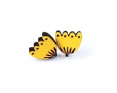 Yellow Flower Earrings